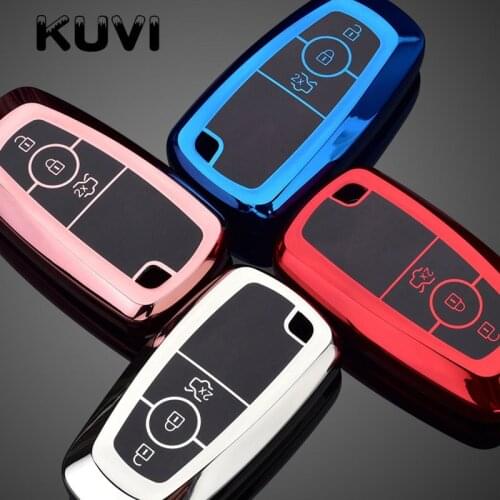 Car Key Case Cover For Ford Fusion Mustang Explorer F150 F250 F350 Ranger Mondeo Remote Key Shell Holder Fob Accessories