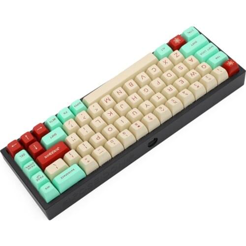 Poseidon PSD68 LE Case Anodized Aluminium case for custom mechanical keyboard black siver grey Blue Red for bm68