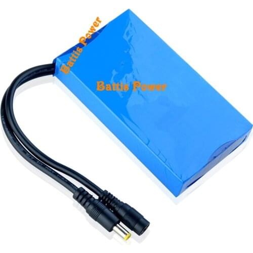 1pcs Lifepo4 12.8v 5Ah Lifepo4 3.2v BMS 10A for DC Plug Power Supply Camera Flash Led Light Toy + 14.6v Charger