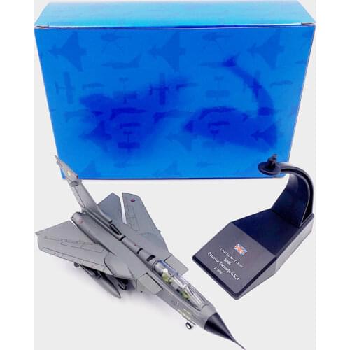 1/100 Scale UK Tornado Air Force Panavia Tornado GR4 Aircraft Airplane Military Model KIT Toy F Display Show Collections