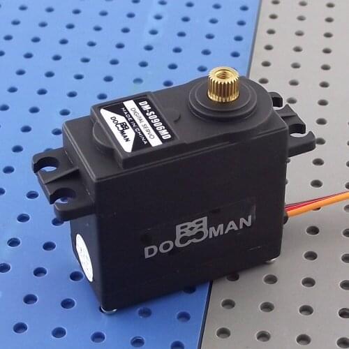 DOMAN RC DM-S0906MD 56g/0.15s/10kg.cm metal gear 360 degree continuous rotation robot used 9kg digital servo