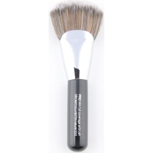 1 piece Pro Mini full coverage airbrush #53.5 Portable Powder Makeup brushes Make up brush synthetic Hair wood handle