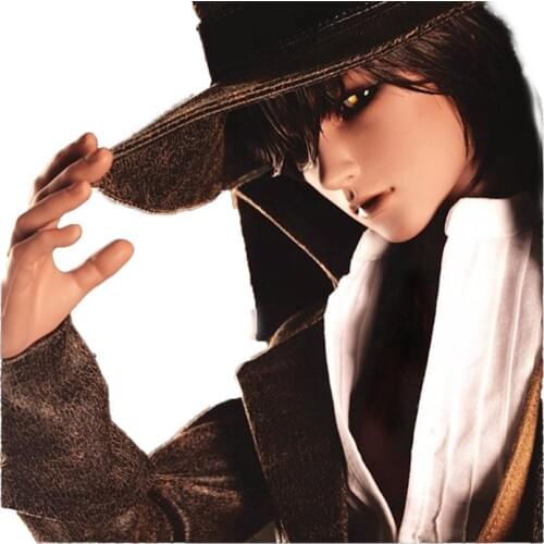 AQK 1/3 MD65 Cat Uncle Body Version BJD Doll Free Eye