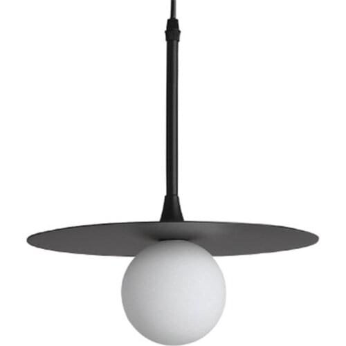 Nordic Dreative Single Pendant Light Art Living Room Lamp Bedside Wrought Iron E27 Light Fixtures Free Shipping