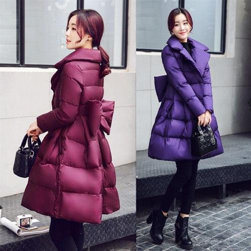 2020 New Womens Coats Winter Down Jackets Female Long Silm Warm Fashion Solid Causal Parkas Ladies Outerwear Clothing W283