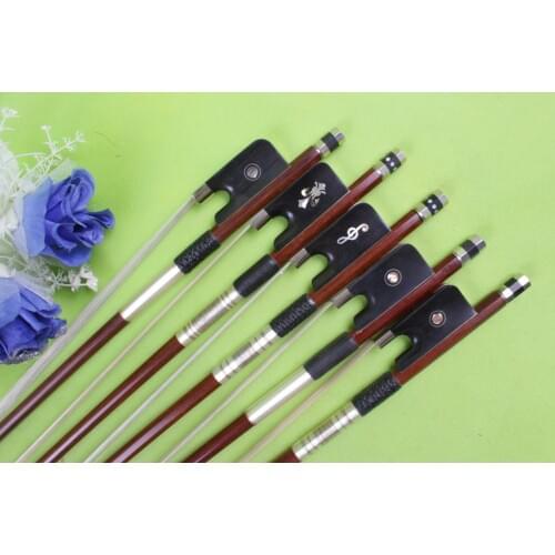New 4/4 Cello Bow Advance Model Brazilwood Ebony Frog Advance Horse Hair