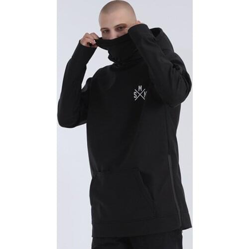 New Men Women Oversize Ski Hoodie Warm Windproof Waterproof Ski Hoodie Jacket Outdoor Skiing Snowboarding Hoodie Ski Equipment