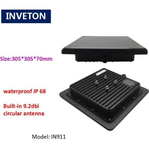 New arrival access integrated rfid antenna reader long distance 1-20m uhf rfid windshield tag reader for parking management