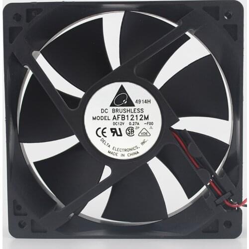 Brand new original 12cm 12025 12V 0.27A AFB1212M double ball cooling fan