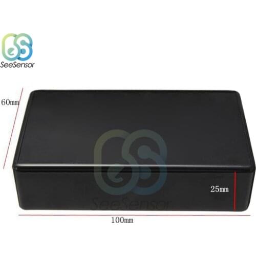 5Pcs Plastic Electronic Project Box Enclosure Instrument Case DIY 100x60x25mm