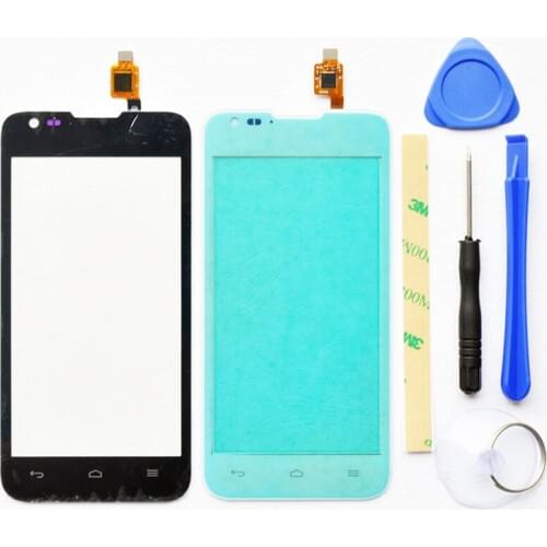 BINYEAE 4.5''Touch Screen For Huawei Y550 Digitizer Touch Panel Glass Lens Sensor Free Tools+Adhesive