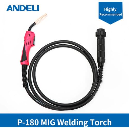 ANDELI MIG Torch Welding Gun P-180 3m for MIG Welding Machine MIG Welding Torch
