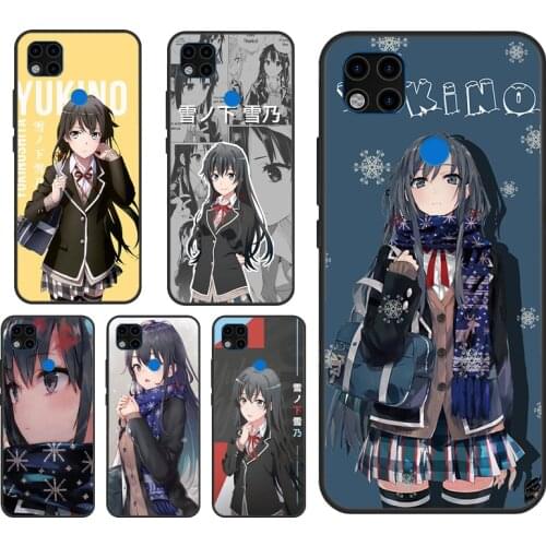 Yukino Yukinoshita oregairu Phone Case For Xiaomi Redmi Note 10 9 Pro 8T 9S 7A 8A 9A 9C 9T K40 Redmi Note 8 Pro Cover
