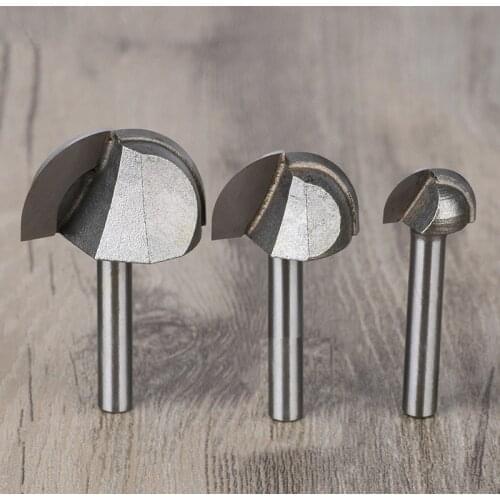 1pc SHK 6mm CNC Router Round bottom bit,CNC machine tool,PVC,MDF,Acrylic,Carbide end mill,woodworking insert router bit