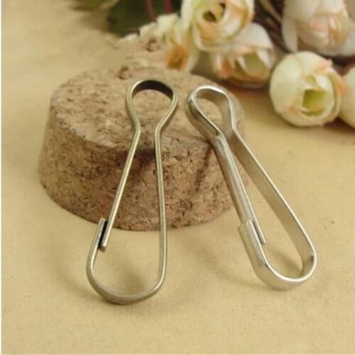 20pcs/lot 40x13mm snap clasps Buckle Clasp Lanyard Hooks Gourd Buckle Keychain for DIY Necklace Bracelet Buckle Keyring Jewelry