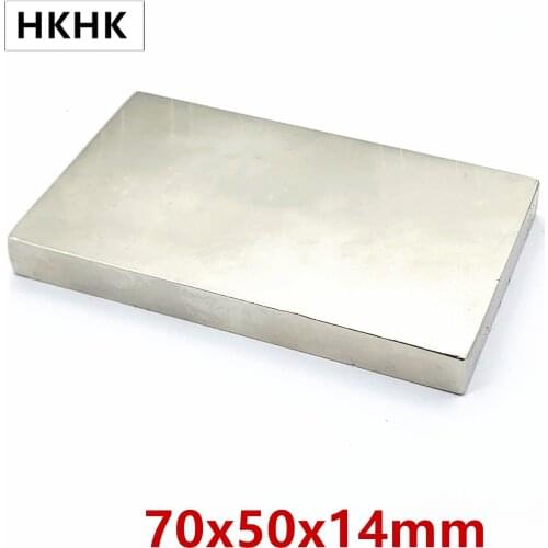 70x50x14 Powerful Quadrate Magnets 70mmx50mm Neodymium Magnet 70x50x14 mm Strong NdFeB Permanent Magnetic 70*50*14 magnet 70mm