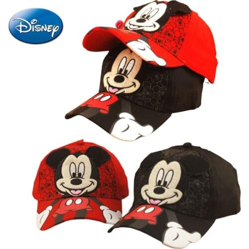 Disney Mickey Anime Hat Baseball Cap Peaked Cap Boys Girls Sunshade Summer New Fashion Cute Handsome Naive 2021 Free Shipping