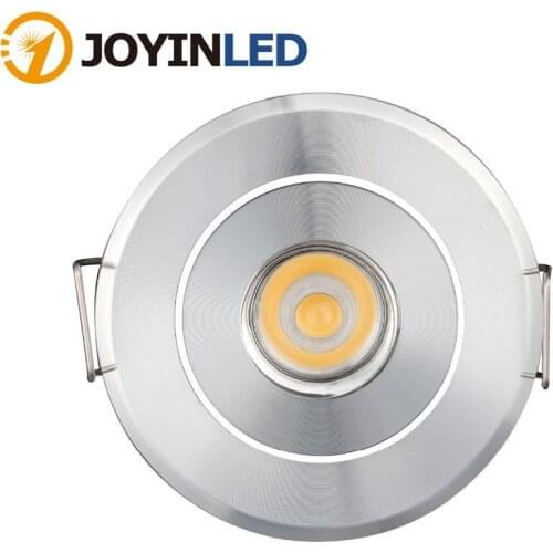 CE ROSH Round Led Mini Downlight Ceiling Led Ceiling Light 3W Led Mini Spot Cabinet Light