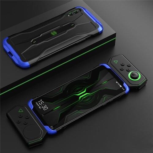 Phone Borderless Double Slide Rail Case Cover Protective Shell for Black Shark 2 Pro Gaming Phone Back Cover Shell