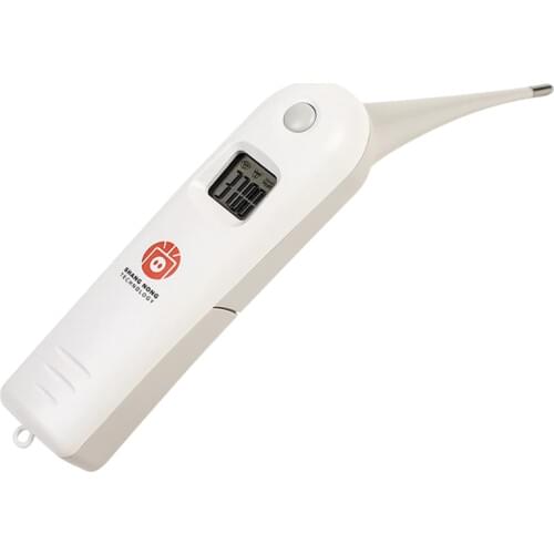 Pet Electronic Digital Thermometer Fast Rectal Thermometer for Dogs Pig Horse