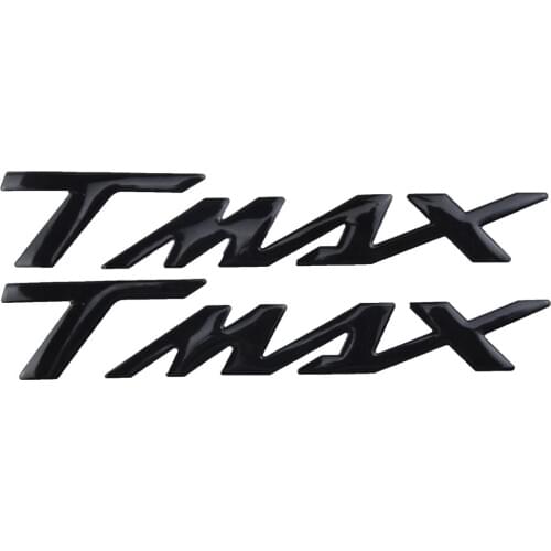 KODASKIN Motorcycle Emblem Raise 3D Decals Stickers for Yamaha TMAX TMAX500 TMAX530 BLACK color