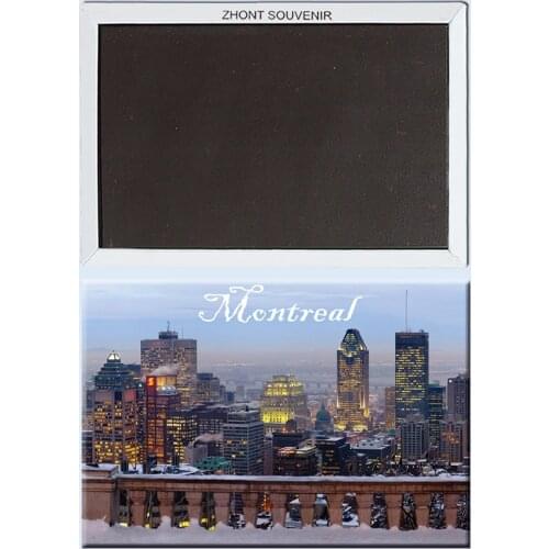 City_lights_of_Montreal Fridge Magnets Travel souvenirs 21935