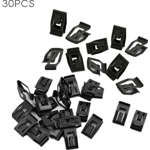 30Pcs Set Car Retainer Auto Clips Dash Dashboard Fasteners Front Console