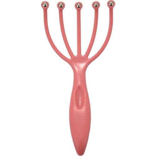 Newest Handheld Five Fingers Claw Steel Ball Massager For Head Scalp Neck Relaxation Promotion