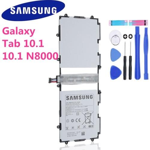 SAMSUNG Original Battery SP3676B1A For Samsung Galaxy Tab 10.1 S2 N8000 N8010 N8020 N8013 P7510 P7500 P5100 P5110 P5113 7000mAh
