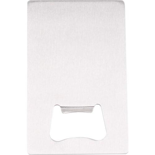 Wallet Size Stainless Steel Credit Card Bottle Opener Business Card Beer Openers Universal Beer Bottle Opener