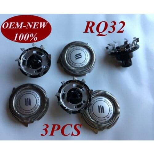 3Pcs RQ32 Replace head razor blade for Philips shaver RQ10 RQ11 RQ12 RQ1050 RQ1075 RQ1060 RQ1085 RQ1090 RQ1095 RQ1059 RQ1070