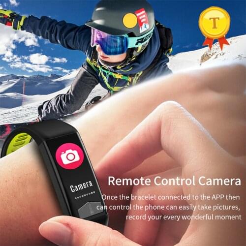 Sports Smart band with Blood Pressure ECG Smart Bracelet Activity Fitness Tracker support Turkish Hebrew Arabic Thai language