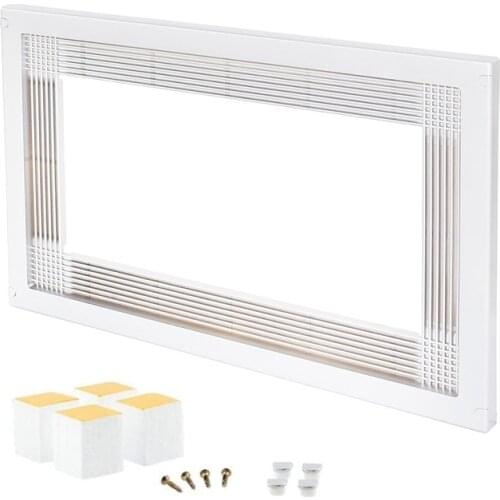 UNIVERSAL microwave frame white color