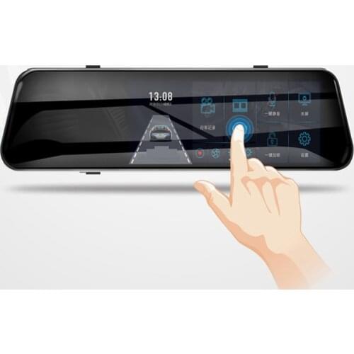 UNCOM DVR Dash Cam 7-inch touch rear-view mirror driving recorder ultra-clear matt night vision