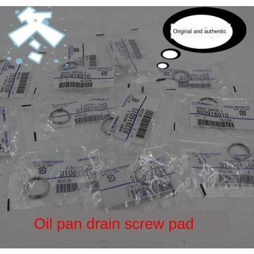 1pc Car Engine Oil Pan Oil Discharge Screw Gasket Drain Plugs Ring for Subaru Forester Legacy Outback BRZ XV