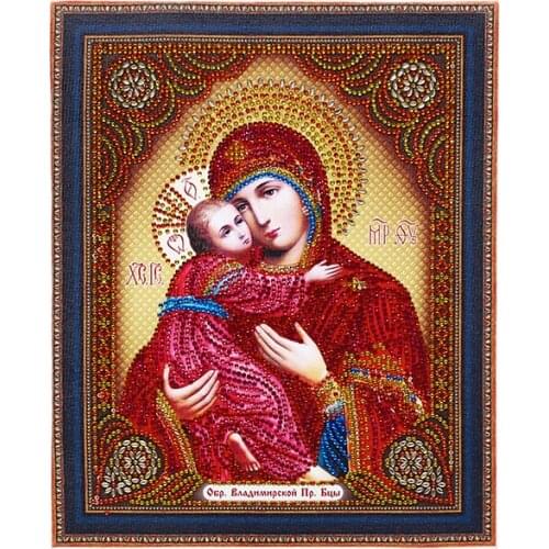 2020 Special Shaped The virgin and the prince crystal 5d Diamond Embroidery Diamond Painting Cross Stitch 5D Decor for gif