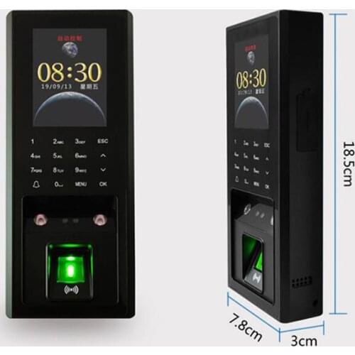 300 Face 3000 Figners 2.8inch LCD TCP/ip USB Biometric Device System Card Control Fingerprint Rfid Access Support Face 125khz