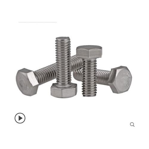 50pcs Metric Thread M4x20mm 304 Stainless Steel Outside Hex Screw Bolt Hexagon