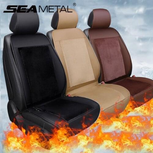 Seat Covers Car Heated Cover Heating Warm Automobiles Seat Cushion Fireproof Winter Heat Auto Interior Cover Set Car styling