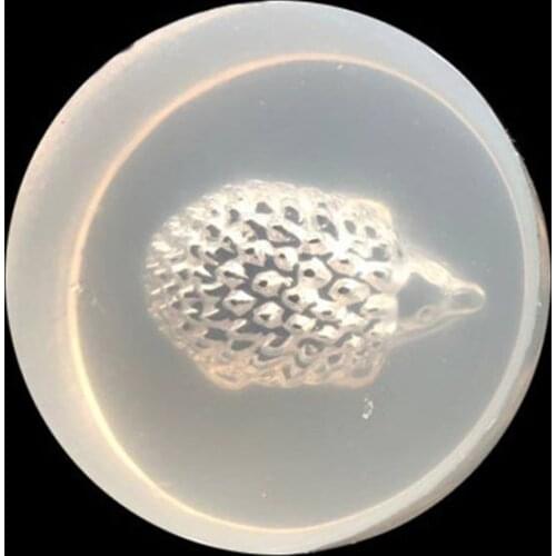D2TD Mini Hedgehog Dog Pendant DIY Silicone Molds Resin Casting Jewelry Making Tools