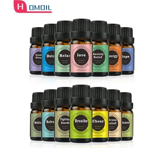 10ML Compound Essential Oil Aromatherapy Sandalwood Green Tea Aroma Diffuser humidifier Fragrance Machine Hotel Home