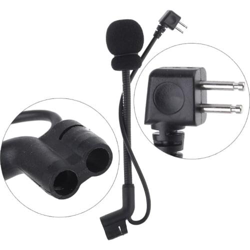 Z-Tactical Microphone MIC for Comtac II H50 Noise Reduction Walkie Talkie Radio Headset