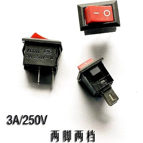 Ship Type Switch Gules 2 Foot 2 Archives Rocker Switch 15MM*10MM 3A/250V