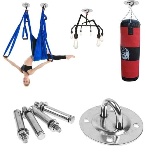 Aerial Yoga Hammock Hanging Plate Sandbag Hook Fixed Plate Set Super Load-bearing Swing Fixed Buckle