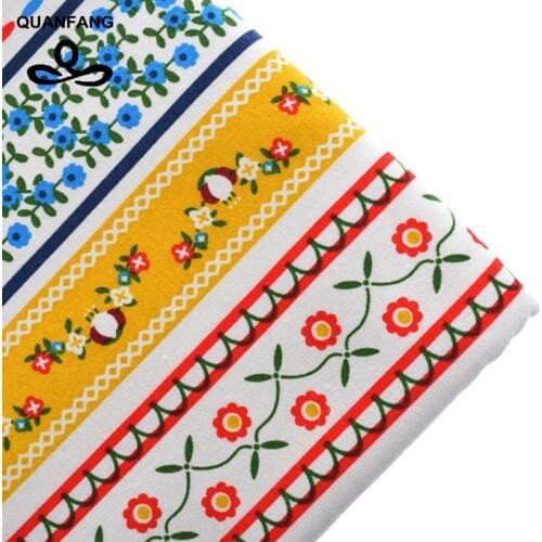 Cotton Linen Fabrics For Sewing Hometextile Scrapbooking Teals For Bag Dolls Cloth Curtains Screens Christmas Decoration50x145cm