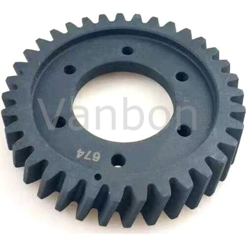 8943416744 Injector Pump Drive Gear For 35T NPR 4HF1 Engine Parts