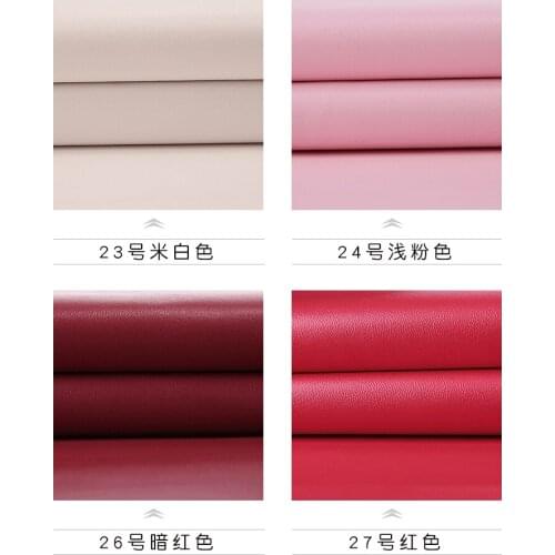 1.38*1M Automobile PU leather fabric 37 colors upholstery sofa waterproof leather Plain weave B315