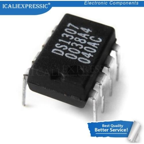 10PCS DS1307 DIP8 DS1307N DIP8 DIP new and original IC