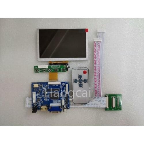 5 inch HD LCD screen 800*480 Monitor Driver Board KD50G21-40NT-A1-REVC Car Portable display panel HDMI VGA AV for Raspberry Pi