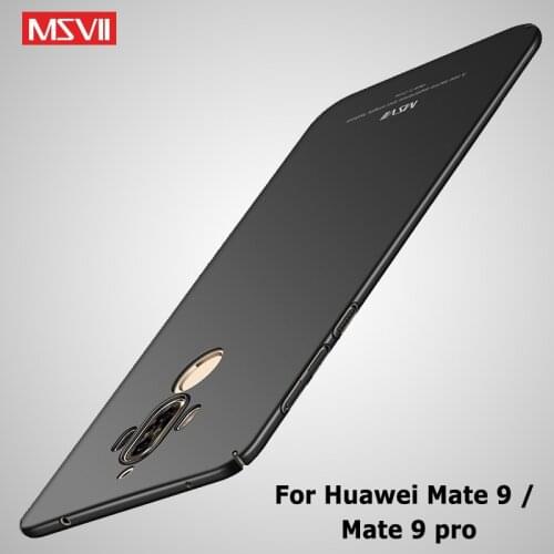 MSVII Cases For Huawei Mate 9 Case Cover For Huawei Mate 9 Pro Case Silm Matte PC Cover Coque For Huawei Mate9 Pro Phone Cases